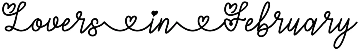 Lovers in February Font 1