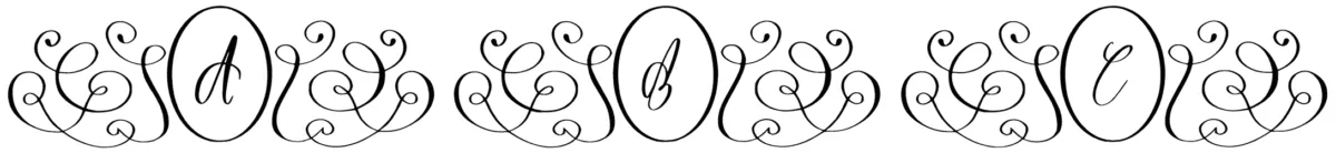 Luxury Monogram Font 1