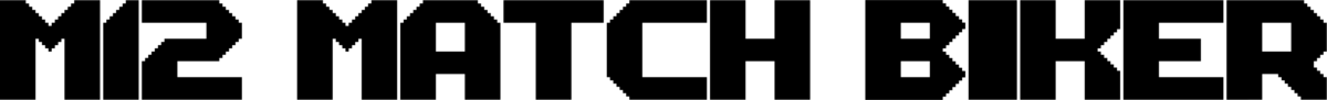 M12 Match Biker Font 1