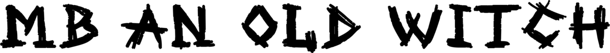 MB An Old Witch Font 1
