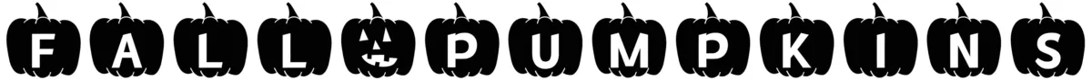 MF Fall Pumpkins Font 1