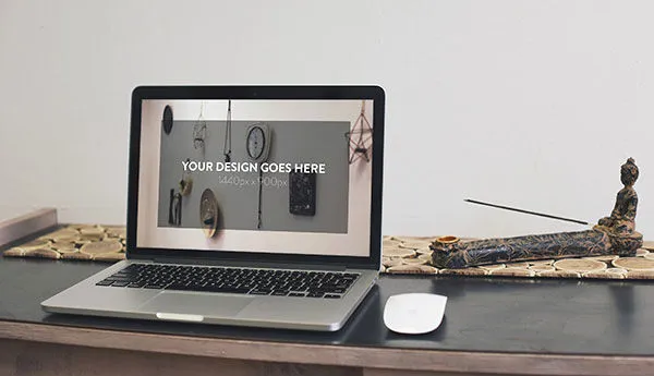 MacBook Pro In 3 Angles Mockup 1