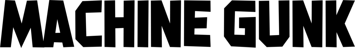 Machine Gunk Font 1