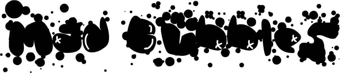 Mad Bubbles Font 1