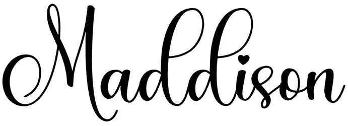 Maddison Font 1