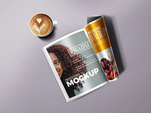 Magazine Inner Page Mockup 1