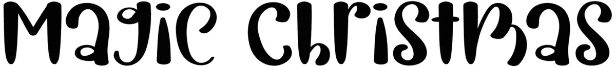 Magic Christmas Font 1