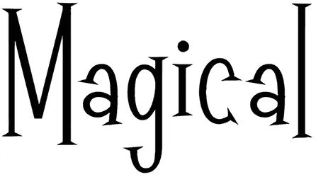 Magical Font 1