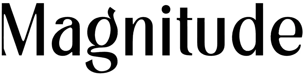 Magnitude Font 1