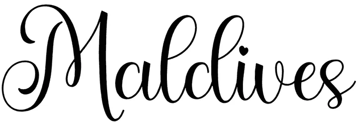 Maldives Font 1