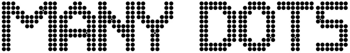 Many Dots Font 1