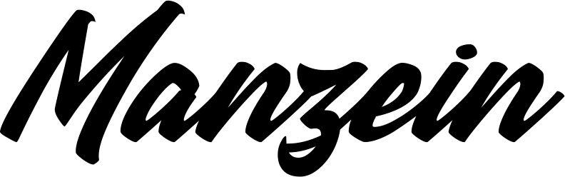 Manzein Font 1
