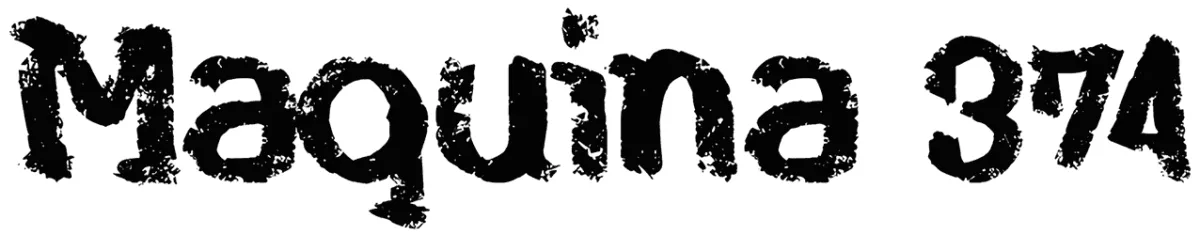 Maquina 374 Font 1