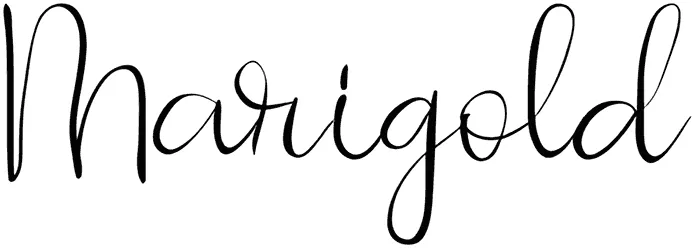 Marigold Font 1