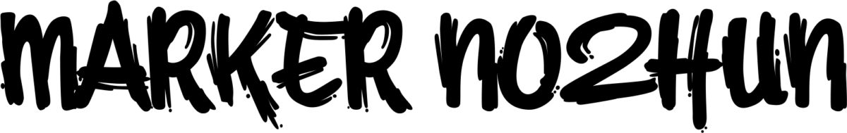Marker No2Hun Font 1