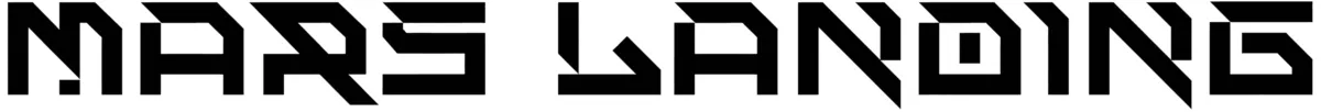 Mars Landing Font 1