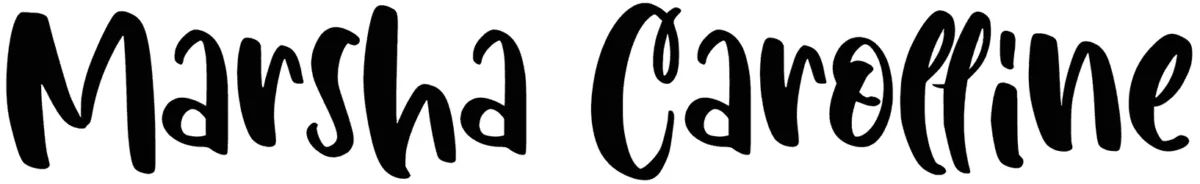 Marsha Carolline Font 1
