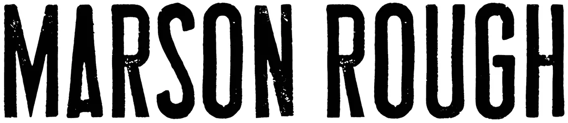 Marson Rough Font 1