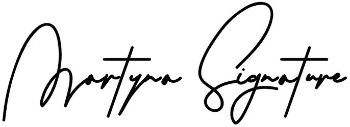 Martyna Signature Font 1