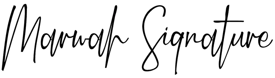 Marwah Signature Font 1