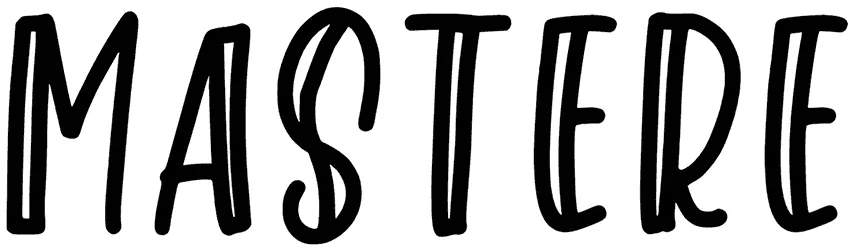 Mastere Font 1