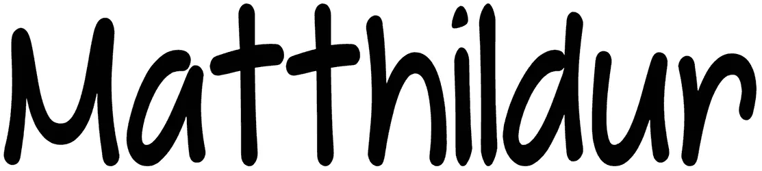 Matthildur Font 1