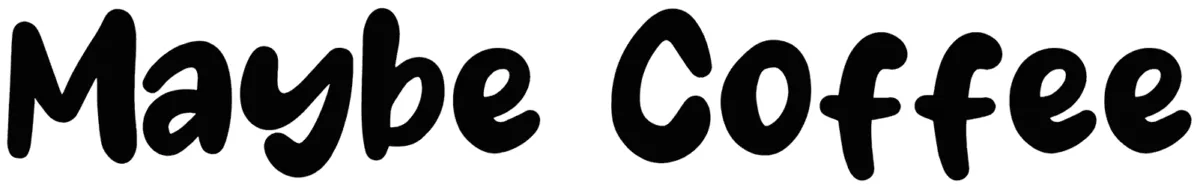 Maybe Coffee Font 1