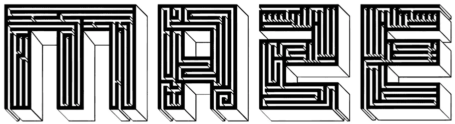 Maze Font 1