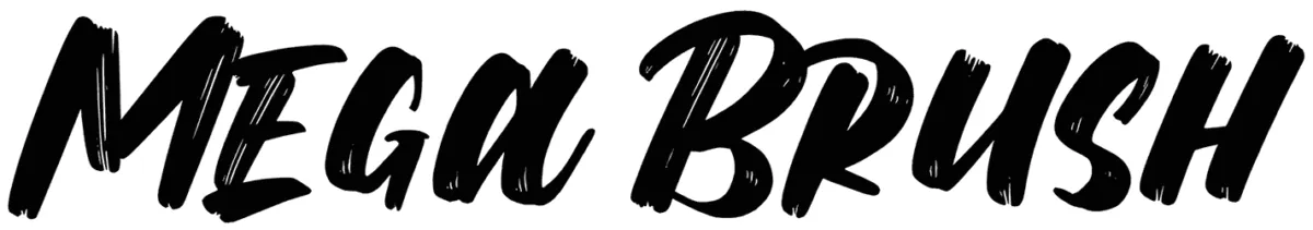Mega Brush Font 1