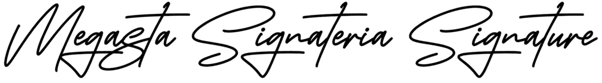 Megasta Signateria Signature Font 1