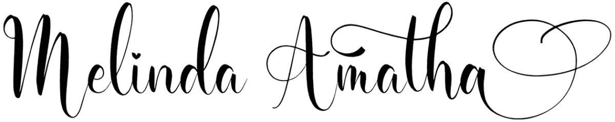 Melinda Amatha Font 1