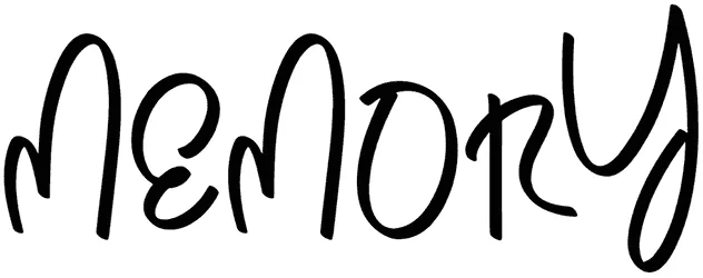 Memory Font 1
