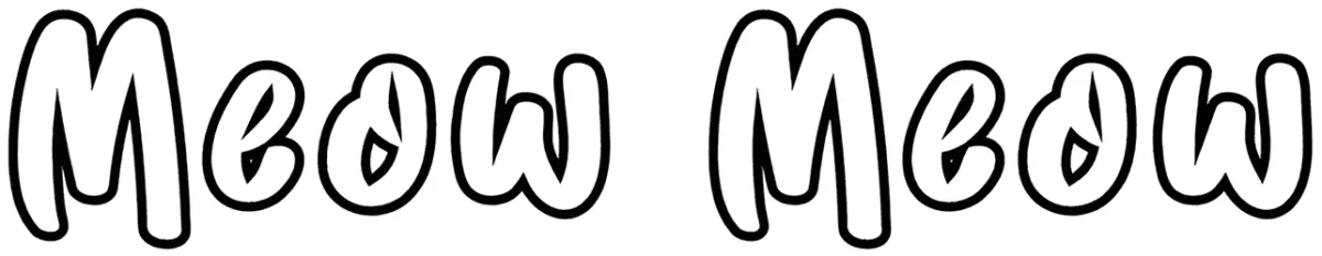 Meow Meow Font 1