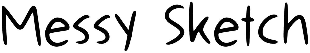 Messy Sketch Font 1