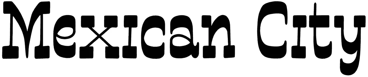 Mexican City Font 1