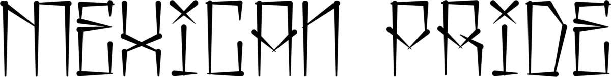 Mexican Pride Font 1