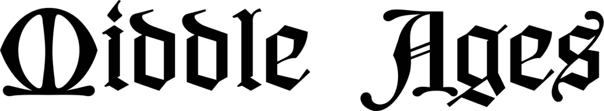 Middle Ages Font 1