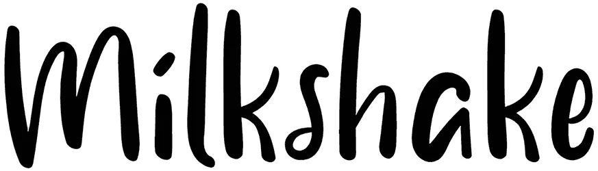 Milkshake Font 1