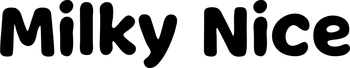 Milky Nice Font 1