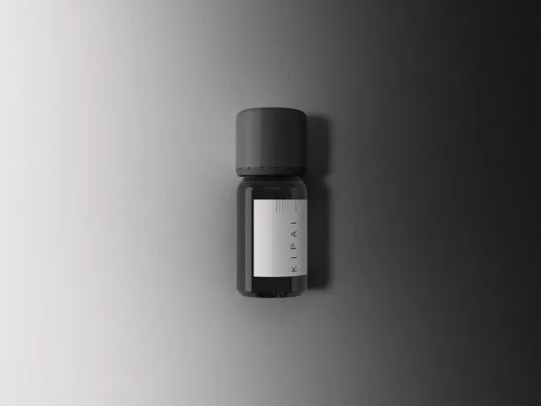 Mini Amber Medicine Bottle Mockup 1