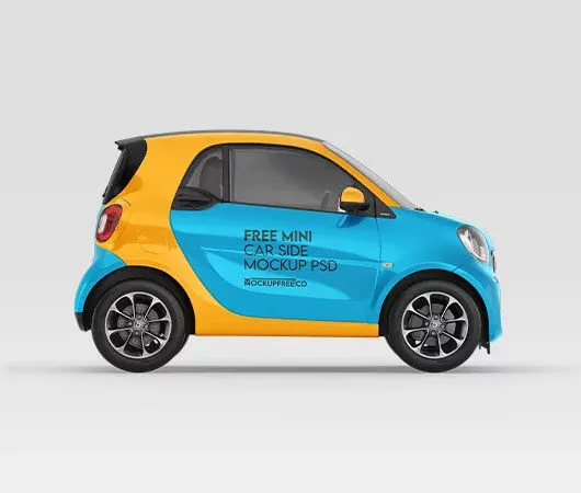 Mini Car Mockup 1