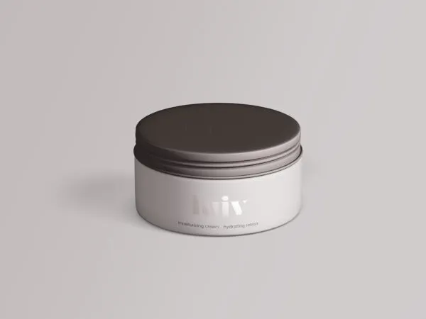 Minimal Cosmetics Jar Mockup 1