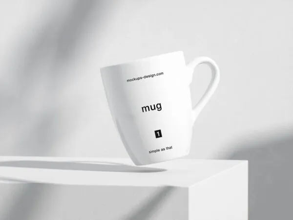 Minimal White Mug Mockup Image 1 Designers Lab