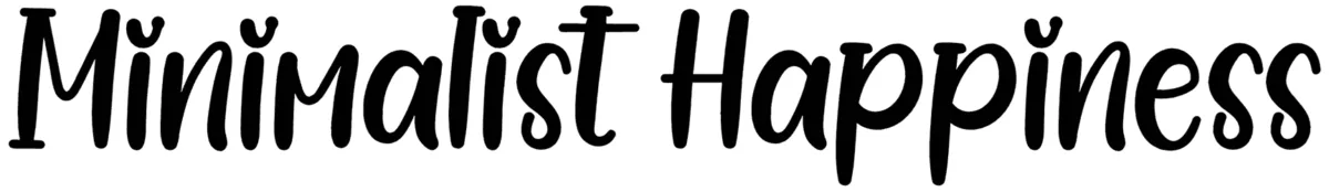 Minimalist Happiness Font 1