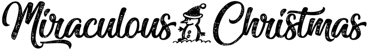 Miraculous Christmas Font 1