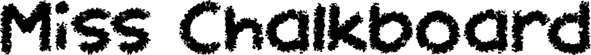 Miss Chalkboard Font 1