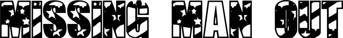 Missing man out Font 1