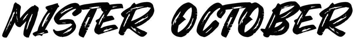 Mister October Font 1