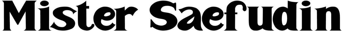 Mister Saefudin Font 1