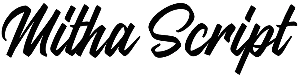 Mitha Script Font 1
